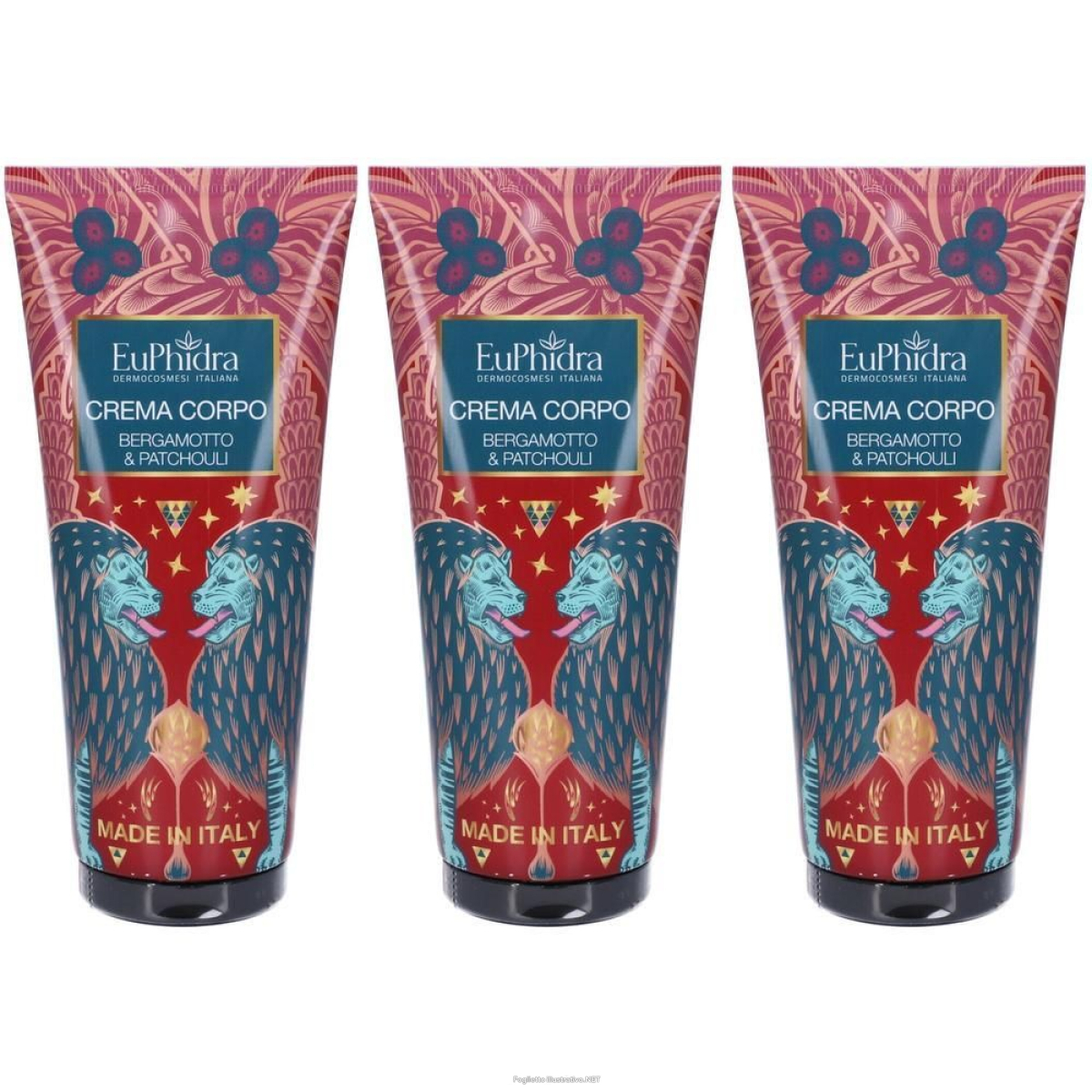 Acquista Online euphidra crema corpo bergamotto & patchouli 3x200 ml e Cerca l'offerta più bassa