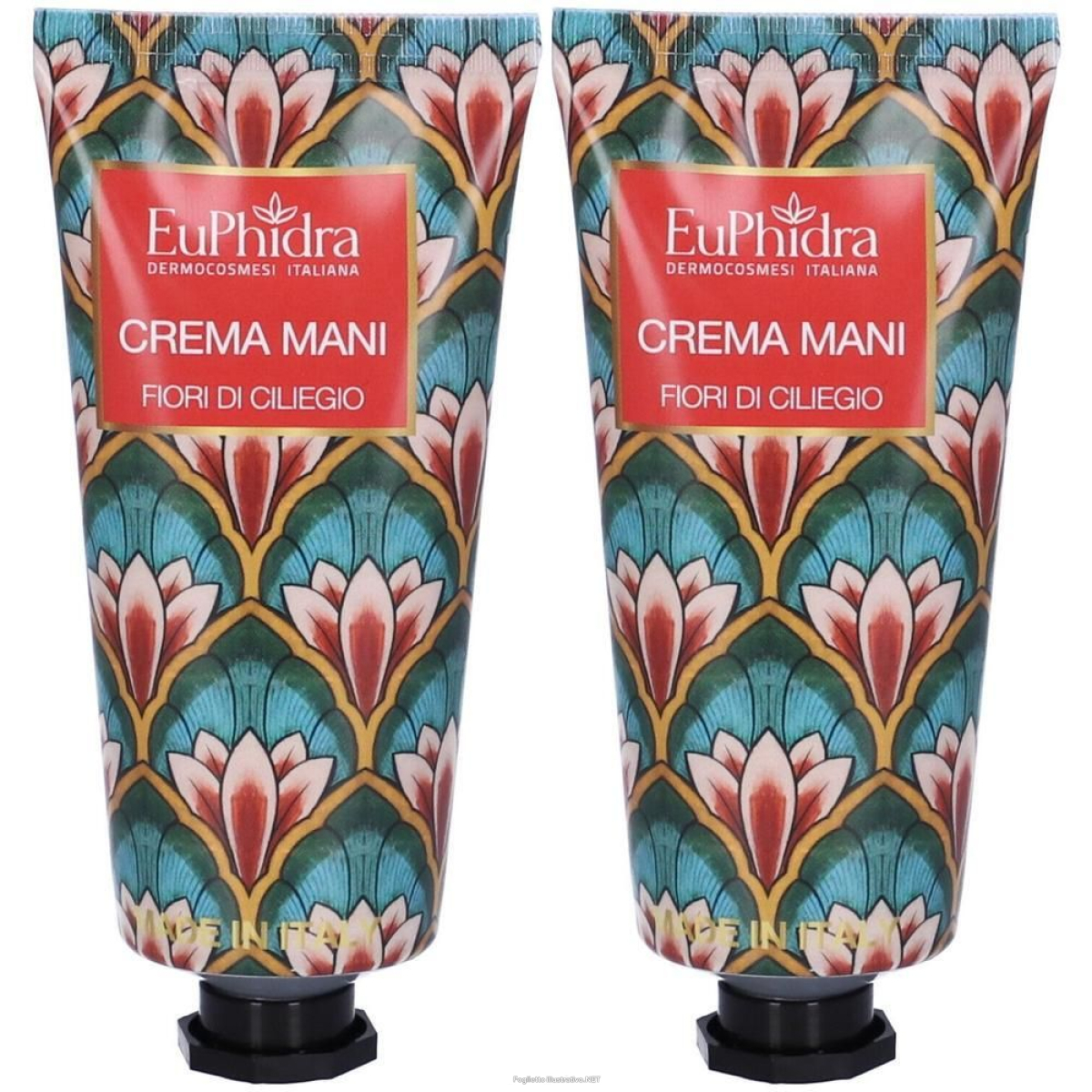 Acquista Online euphidra crema mani fiori di ciliegio 2x50 ml e Cerca l'offerta più bassa