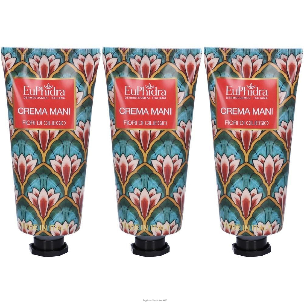 Acquista Online euphidra crema mani fiori di ciliegio 3x50 ml e Cerca l'offerta più bassa