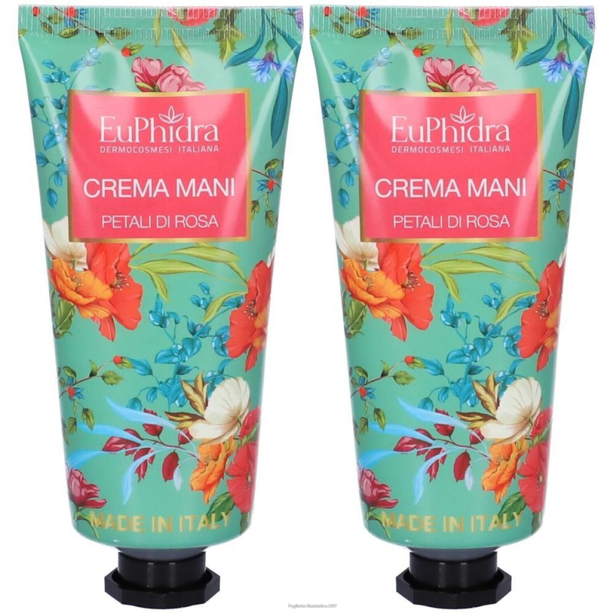 Acquista Online euphidra crema mani petali di rosa 2x50 ml e Cerca l'offerta più bassa