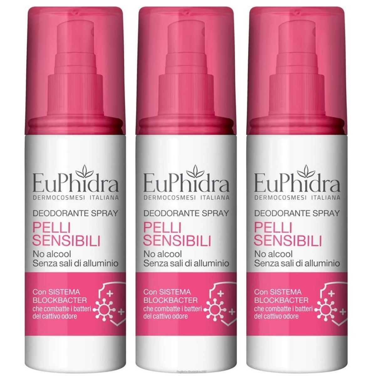 Acquista Online euphidra deo spray pelli delicate 100 ml 3x100 ml e Cerca l'offerta più bassa