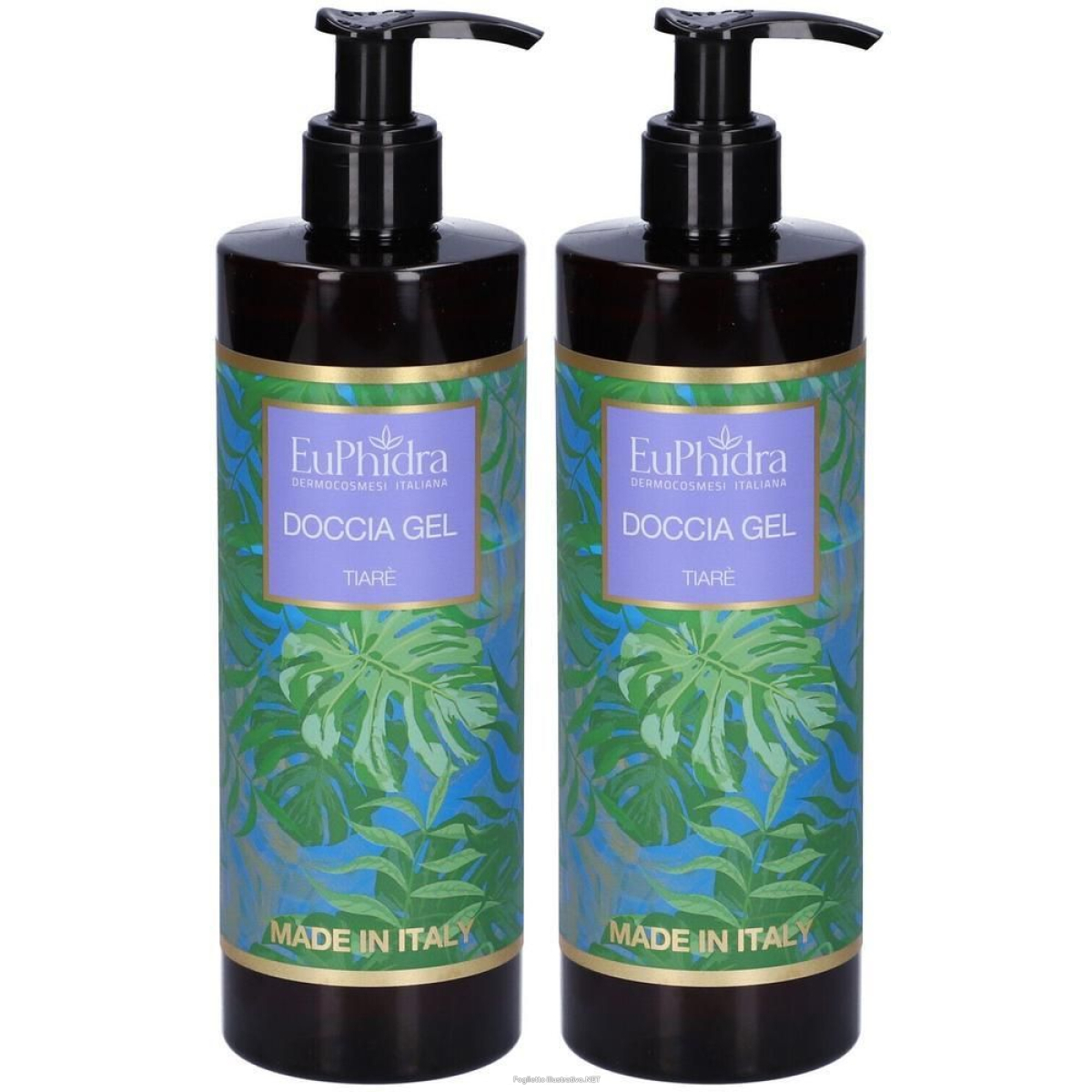 Acquista Online euphidra doccia gel tiarè 2x400 ml e Cerca l'offerta più bassa