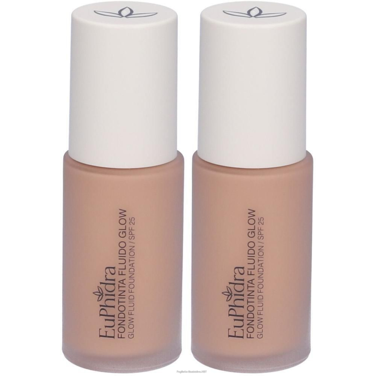 Acquista Online euphidra fondotinta fluido glow fg03 2x30 ml e Cerca l'offerta più bassa