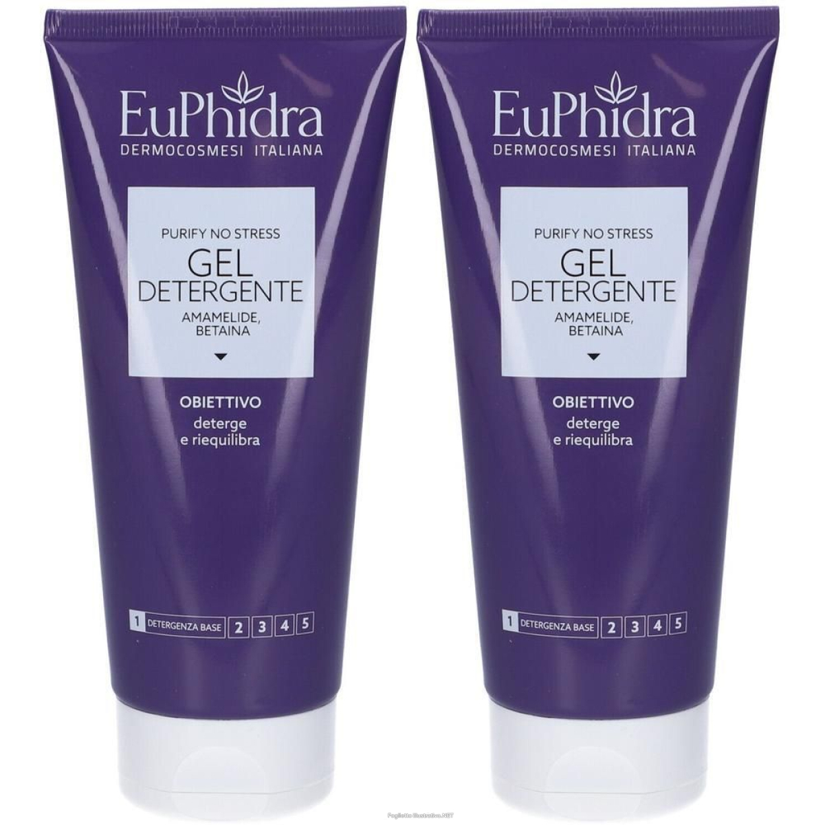 Acquista Online euphidra gel detergente purify no stress 2x200 ml e Cerca l'offerta più bassa
