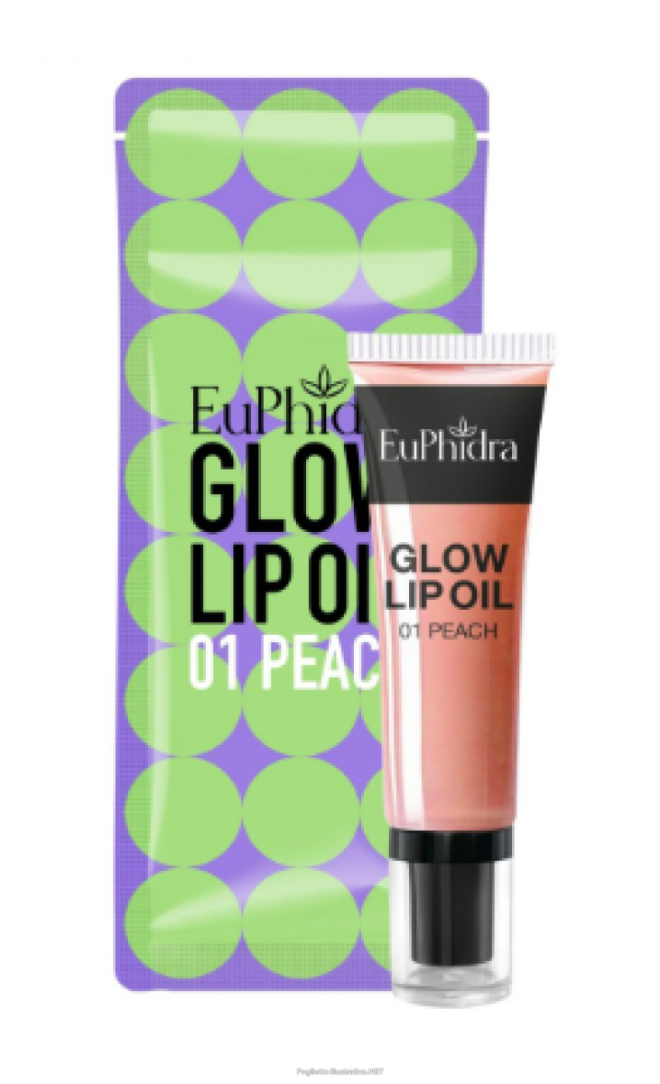 Acquista Online euphidra glow lip oil 01 peach gel labbra pesca 11ml e Cerca l'offerta più bassa