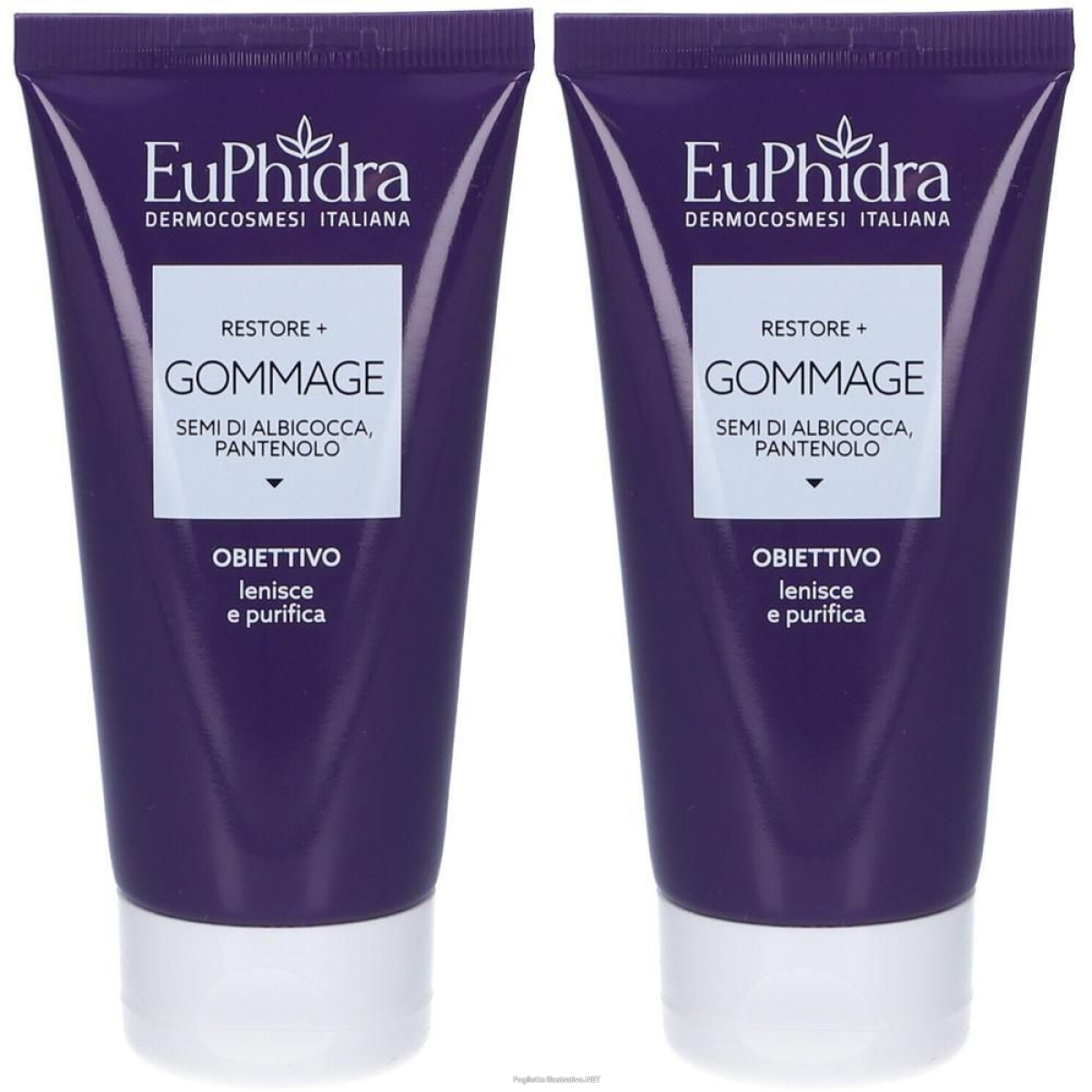 Acquista Online euphidra gommage restore+ 2x75 ml e Cerca l'offerta più bassa