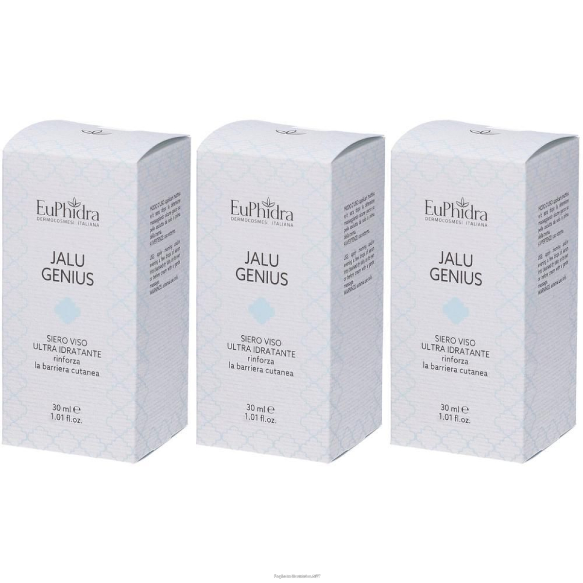 Acquista Online euphidra jalu genius siero viso 3x30 ml e Cerca l'offerta più bassa