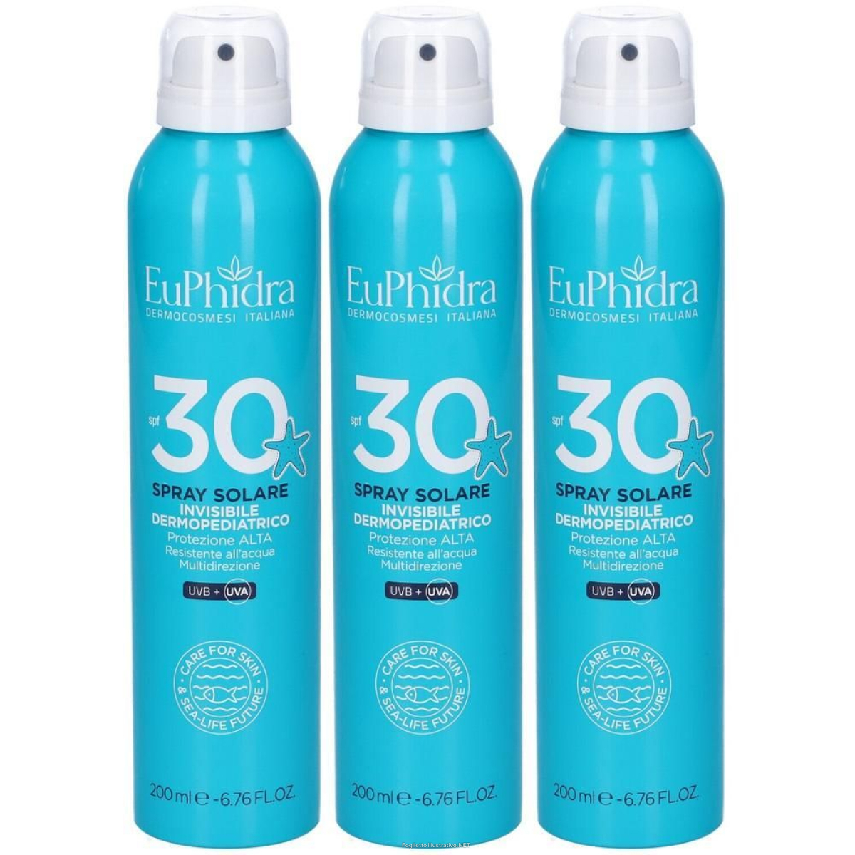 Acquista Online euphidra kaleido spray invisibile bambini spf30 3x200 ml e Cerca l'offerta più bassa