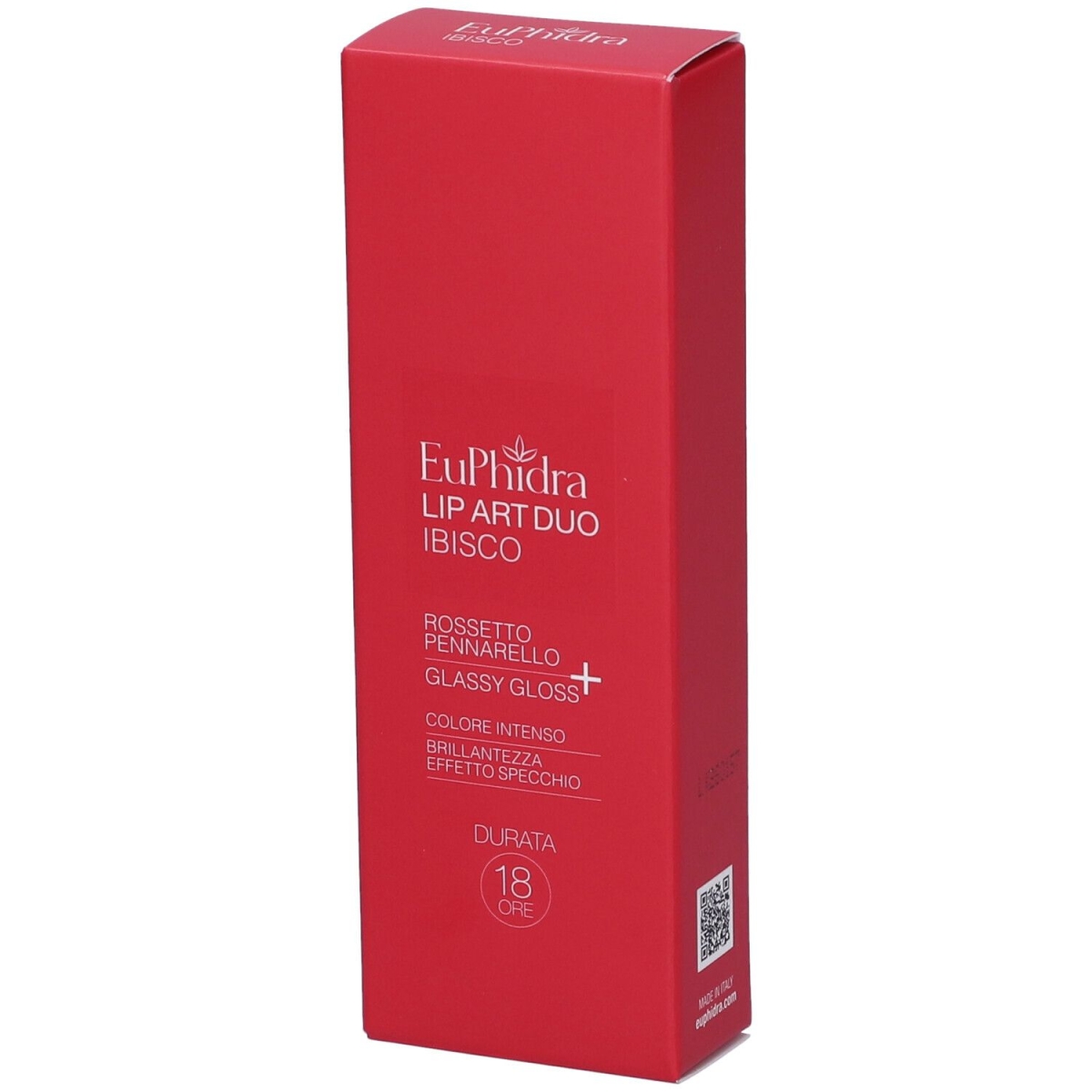 Acquista Online Euphidra lip art duo ibisco rossetto pennarello + glassy gloss 1 pz se e Cerca l'offerta più bassa