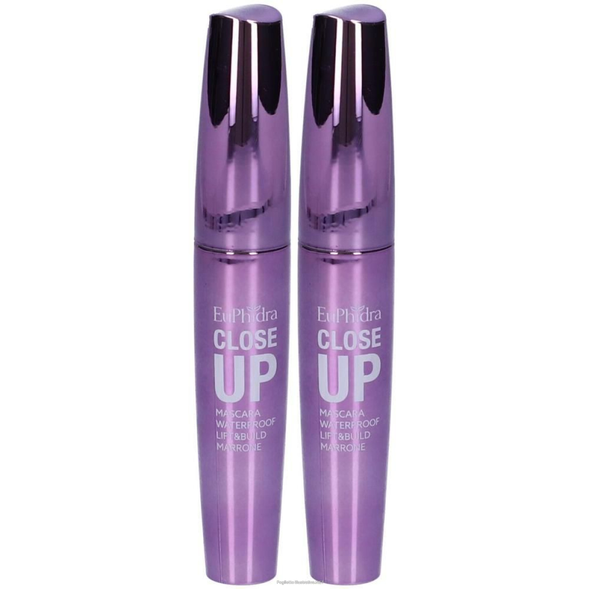 Acquista Online euphidra mascara close up volume waterproof marrone 2x12 ml e Cerca l'offerta più bassa