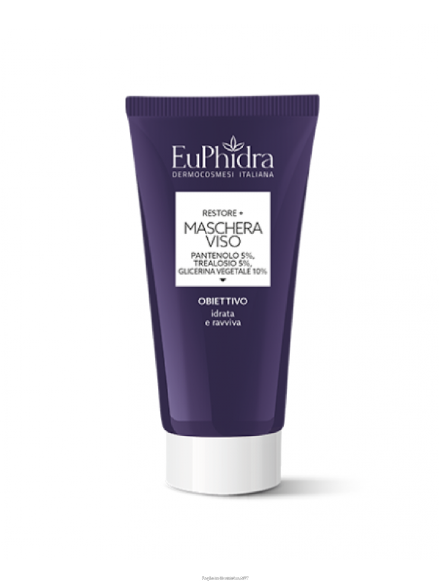 Acquista Online euphidra maschera viso restore+ 75 ml e Cerca l'offerta più bassa