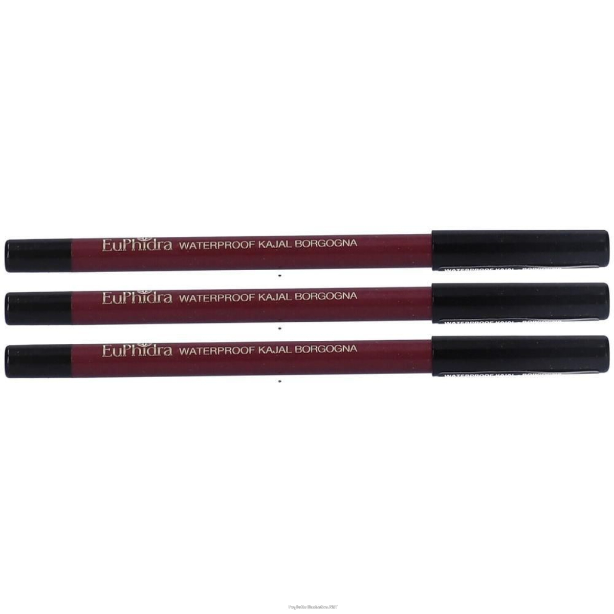 Acquista Online euphidra matita occhi kajal borgogna 3x1,2 g e Cerca l'offerta più bassa