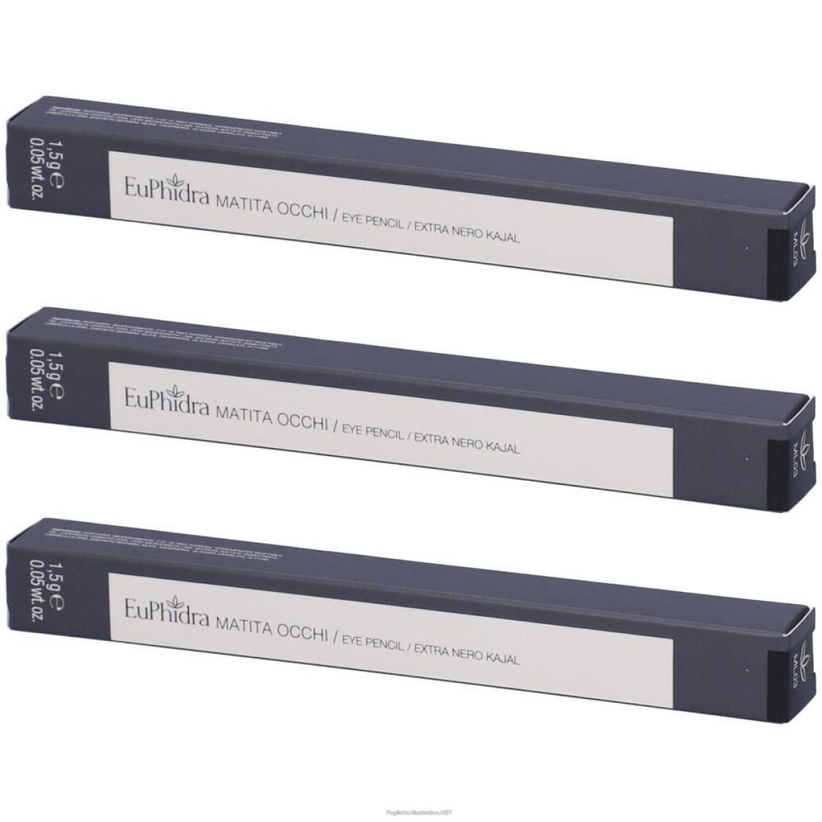 Acquista Online euphidra matita occhi ml03 extra nero 3x1 pc e Cerca l'offerta più bassa