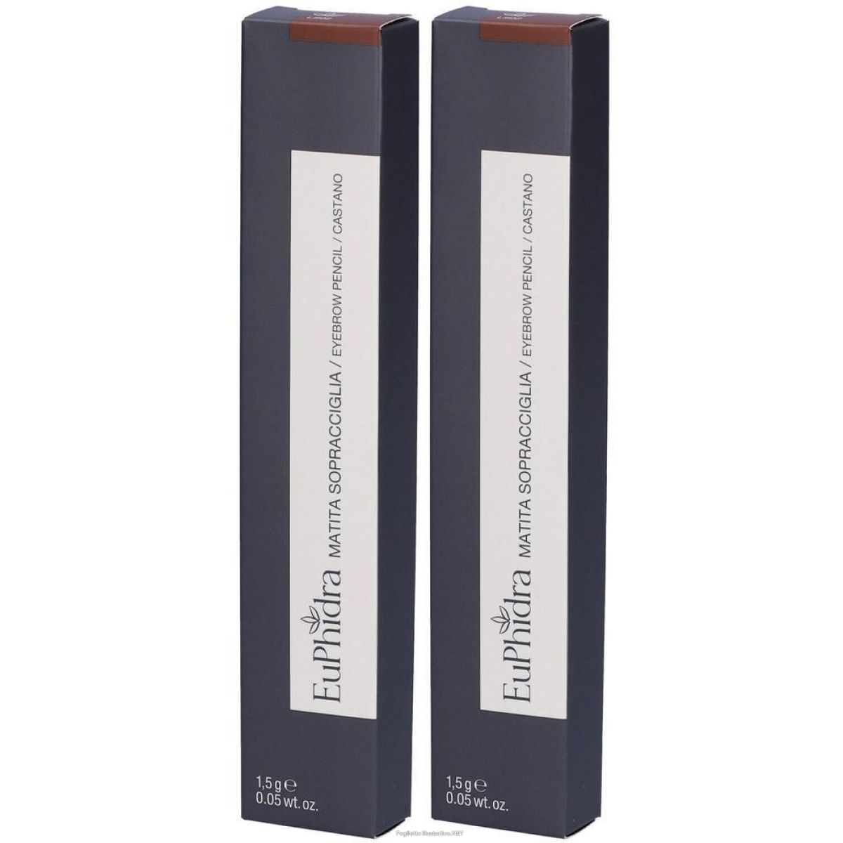 Acquista Online euphidra matita sopracciglia ls02 castano 2x1 pc e Cerca l'offerta più bassa