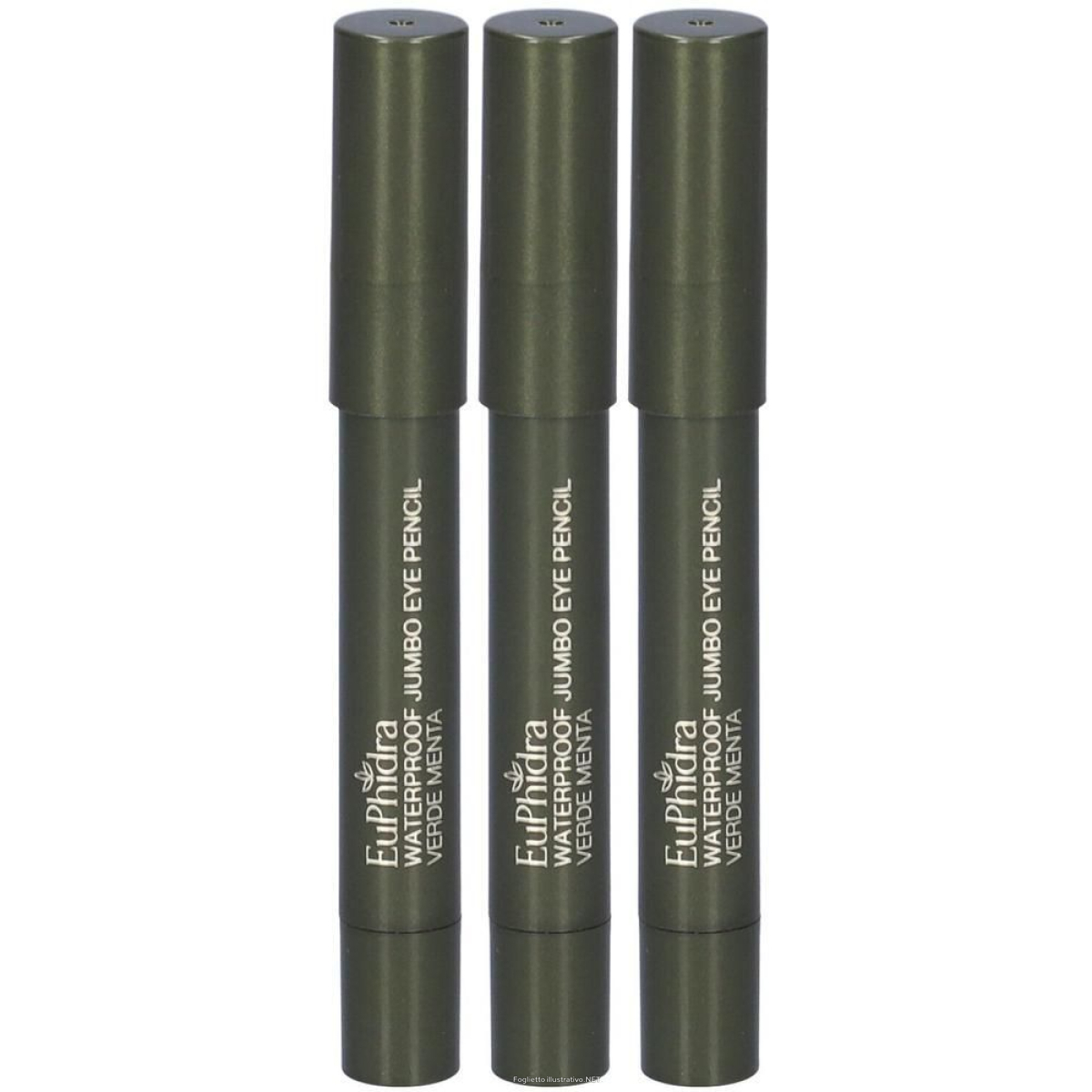 Acquista Online euphidra matitone jumbo waterproof verde menta 3x1,8 g e Cerca l'offerta più bassa