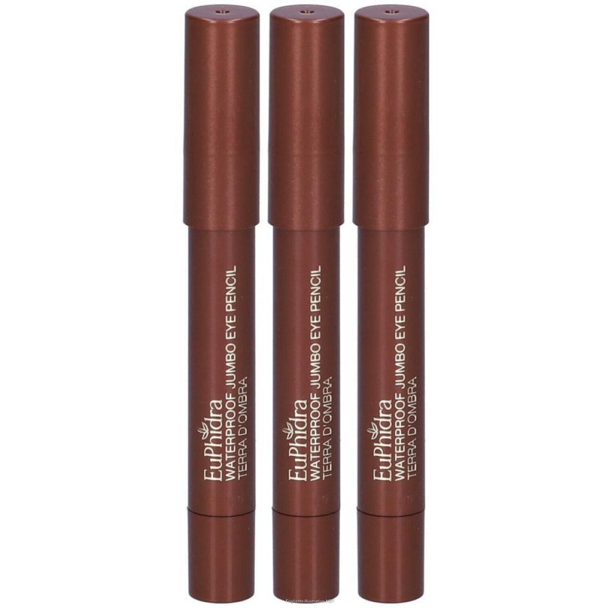 Acquista Online euphidra matitone waterproof colore terra d'ombra 3x1,8 g e Cerca l'offerta più bassa
