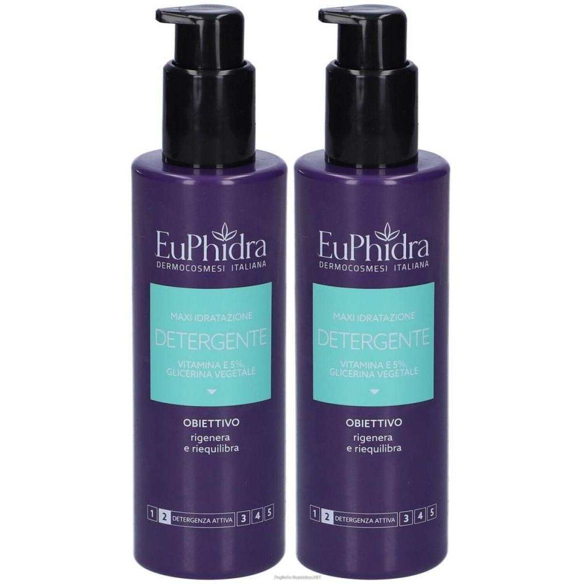 Acquista Online euphidra maxi idratazione detergente vitamina e 2x200 ml e Cerca l'offerta più bassa