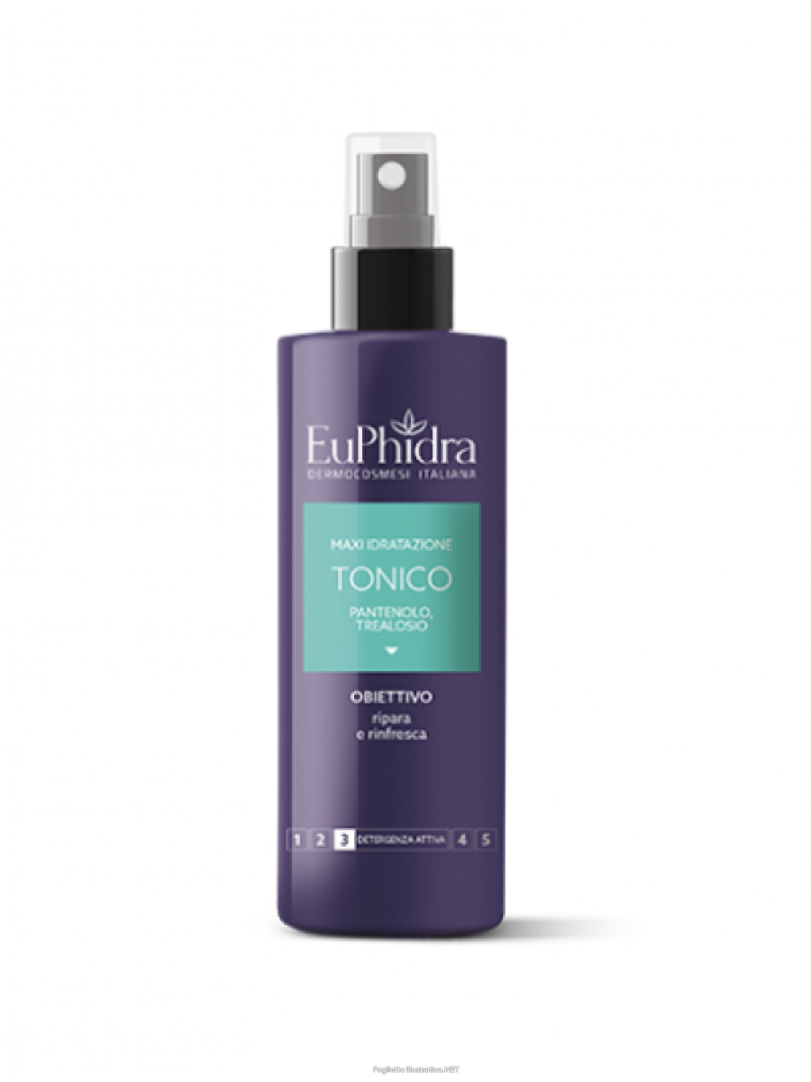 Acquista Online euphidra maxi idratazione tonico pantenolo 200 ml e Cerca l'offerta più bassa