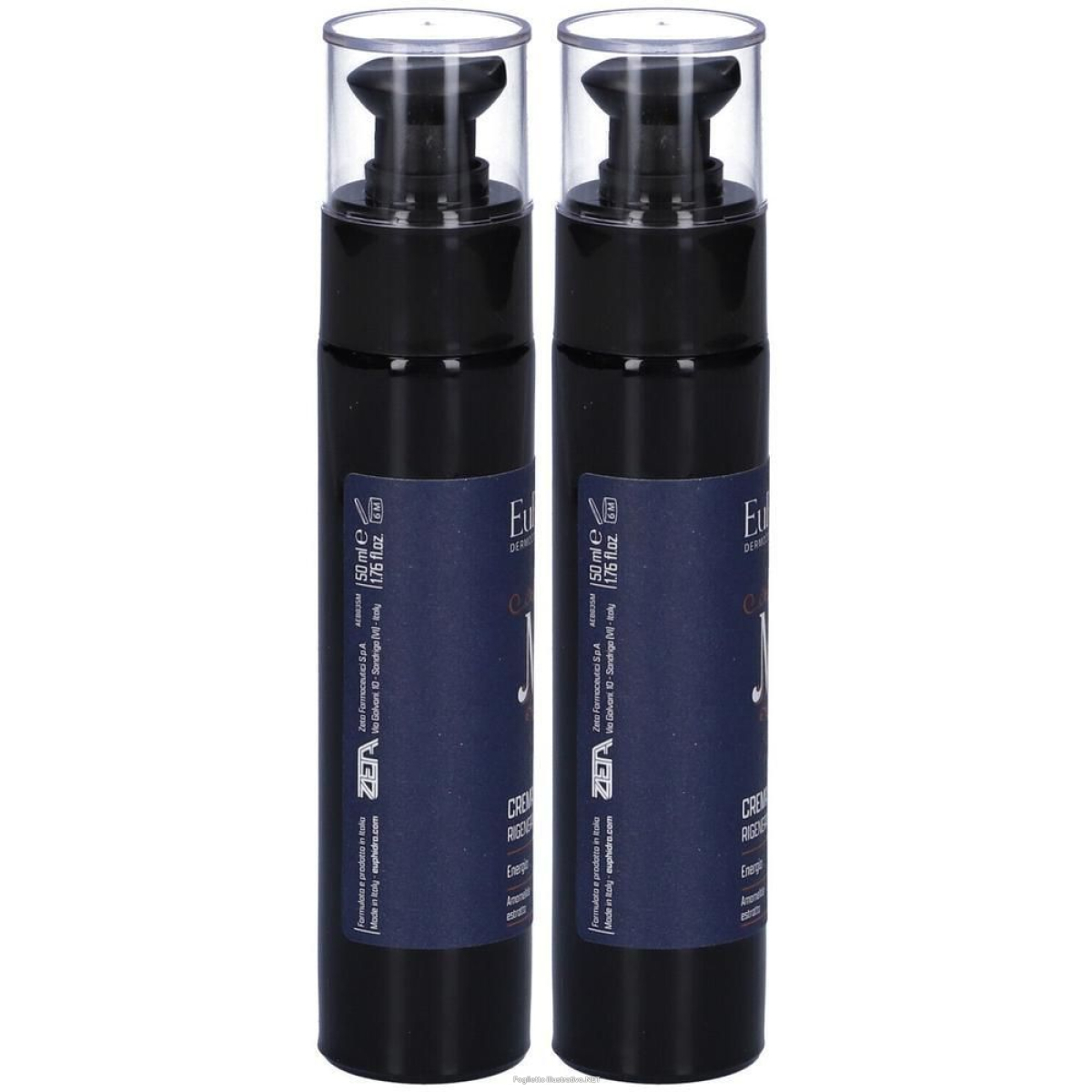 Acquista Online euphidra mr. crema viso rigenerante 2x50 ml e Cerca l'offerta più bassa