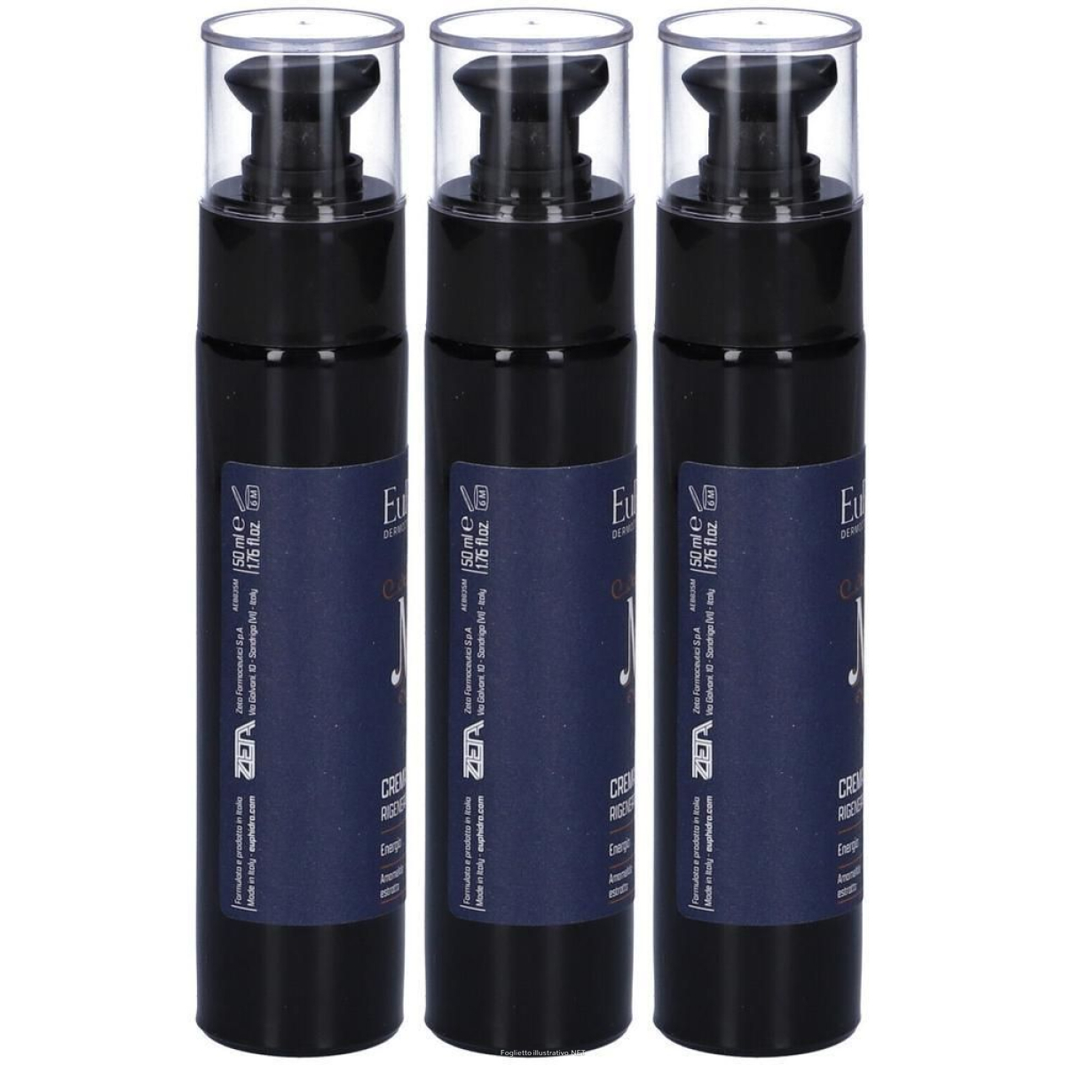 Acquista Online euphidra mr. crema viso rigenerante 3x50 ml e Cerca l'offerta più bassa