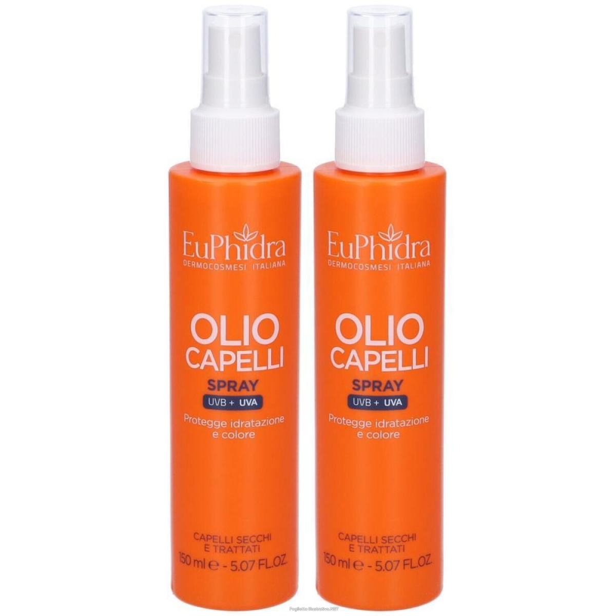 Acquista Online euphidra olio capelli spray 2x150 ml e Cerca l'offerta più bassa