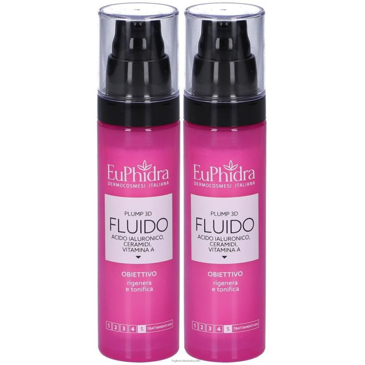 Acquista Online euphidra plump 3d fluido acido ialuronico 50 ml 2x50 ml e Cerca l'offerta più bassa