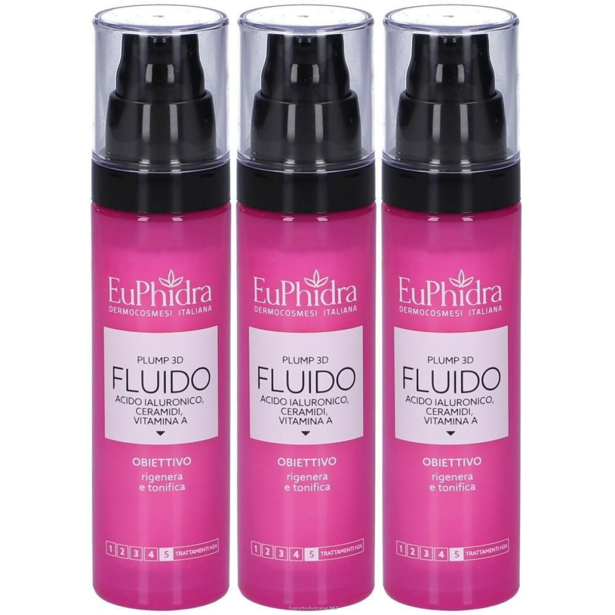 Acquista Online euphidra plump 3d fluido acido ialuronico 50 ml 3x50 ml e Cerca l'offerta più bassa