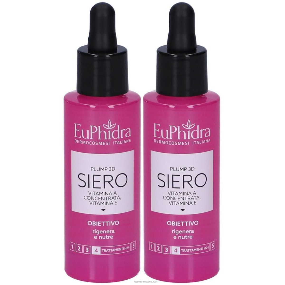 Acquista Online euphidra plump 3d siero vitamina a 30 ml 2x30 ml e Cerca l'offerta più bassa