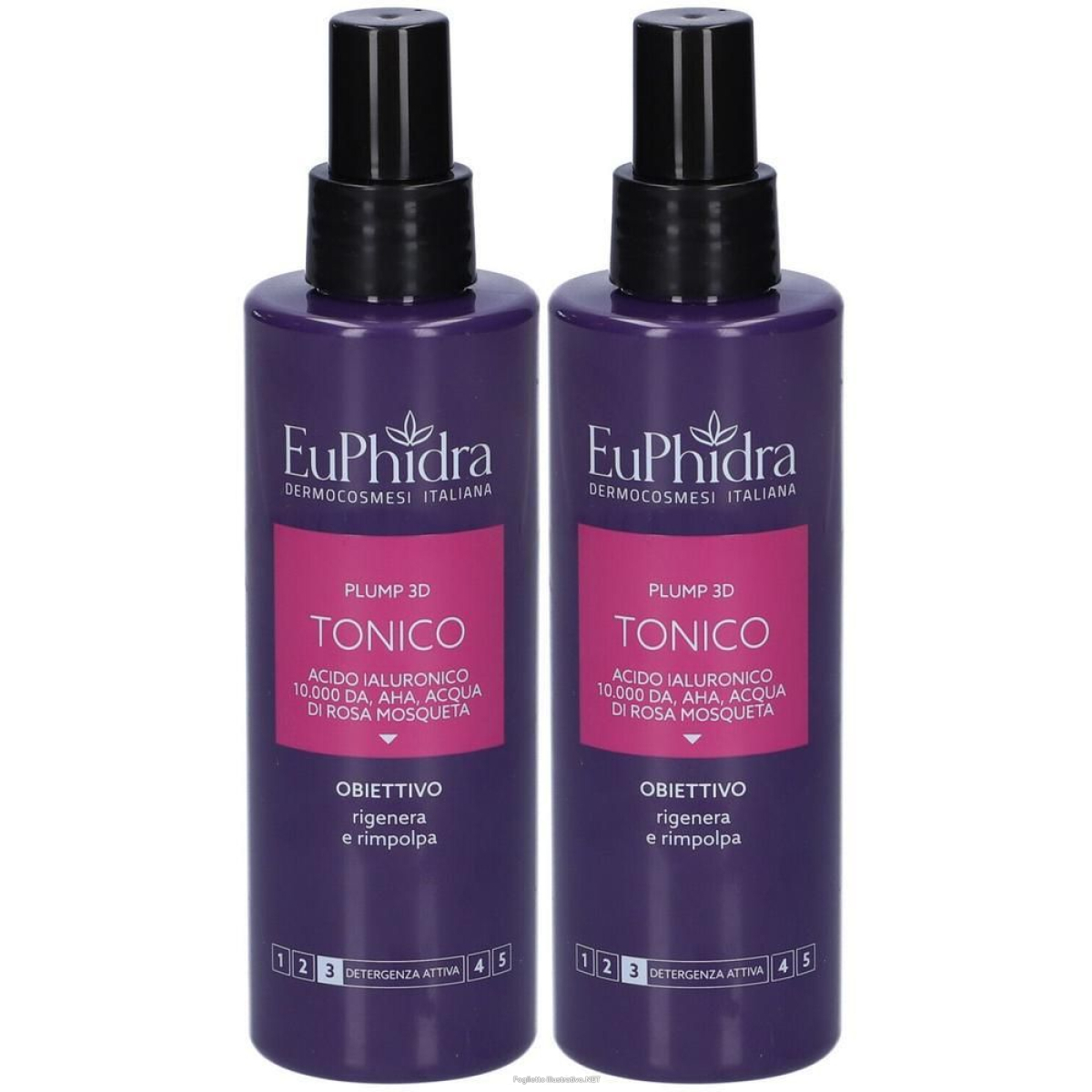 Acquista Online euphidra plump 3d tonico acido ialuronico 2x200 ml e Cerca l'offerta più bassa