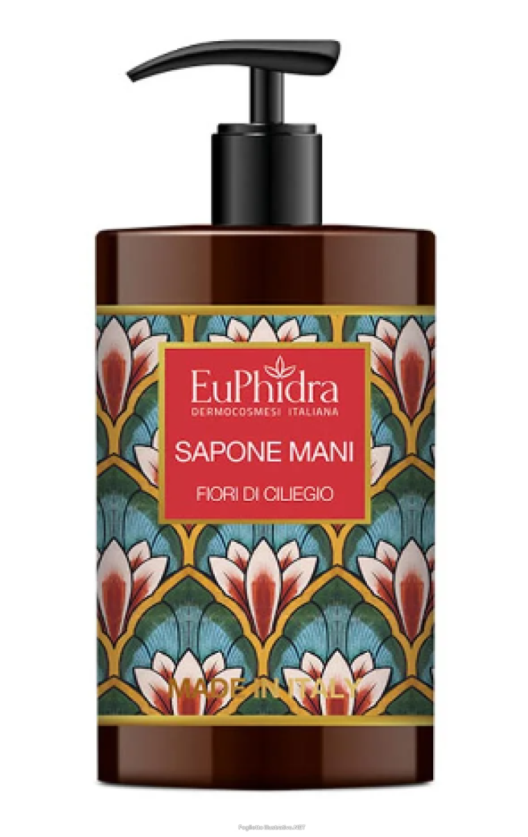 Acquista Online euphidra sapone mani fiori di ciliegio 300ml e Cerca l'offerta più bassa
