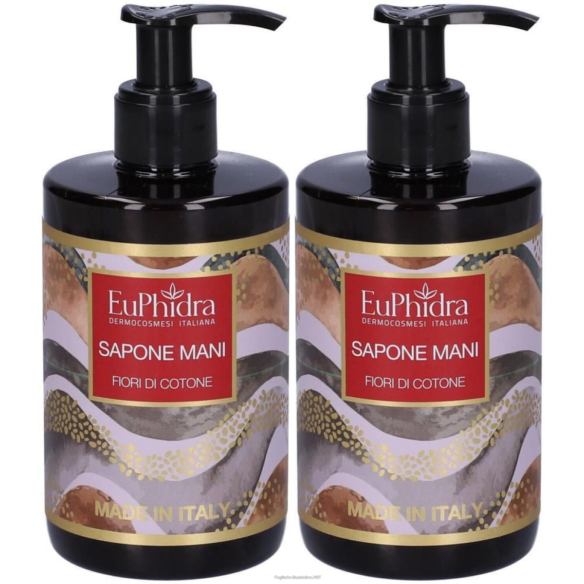 Acquista Online euphidra sapone mani fiori di cotone 2x300 ml e Cerca l'offerta più bassa