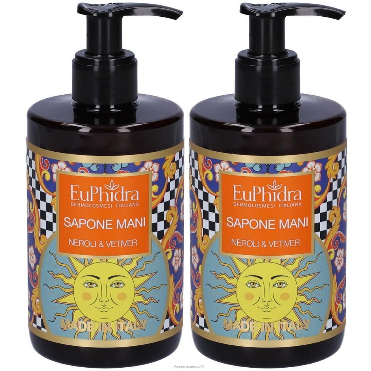Acquista Online euphidra sapone mani neroli & vetiver 2x300 ml e Cerca l'offerta più bassa