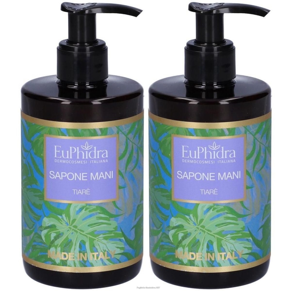 Acquista Online euphidra sapone mani tiaré 2x300 ml e Cerca l'offerta più bassa