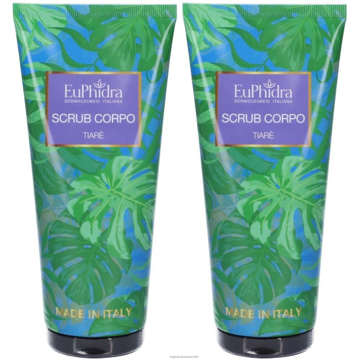 Acquista Online euphidra scrub corpo tiaré 2x200 ml e Cerca l'offerta più bassa