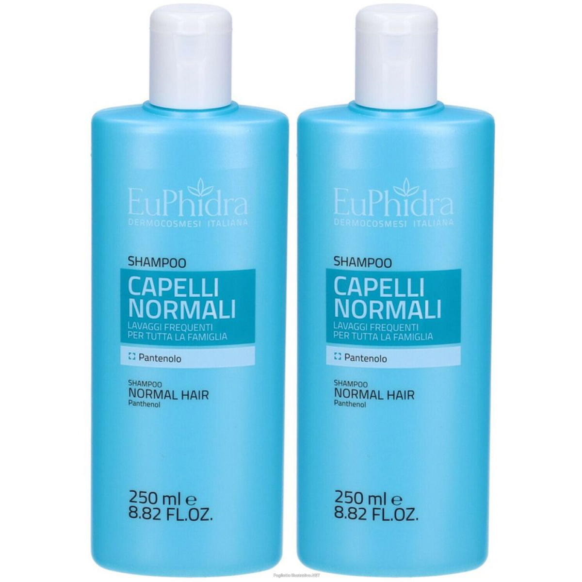 Acquista Online euphidra shampoo capelli normali set da 2 2x250 ml e Cerca l'offerta più bassa