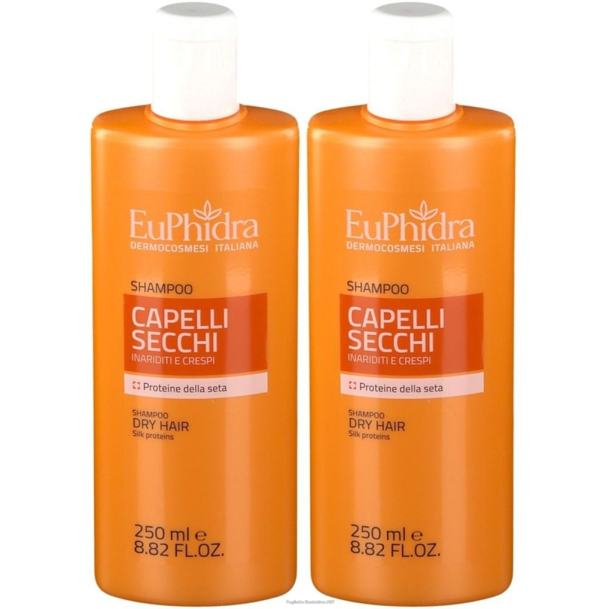 Acquista Online euphidra shampoo capelli secchi set da 2 2x250 ml e Cerca l'offerta più bassa