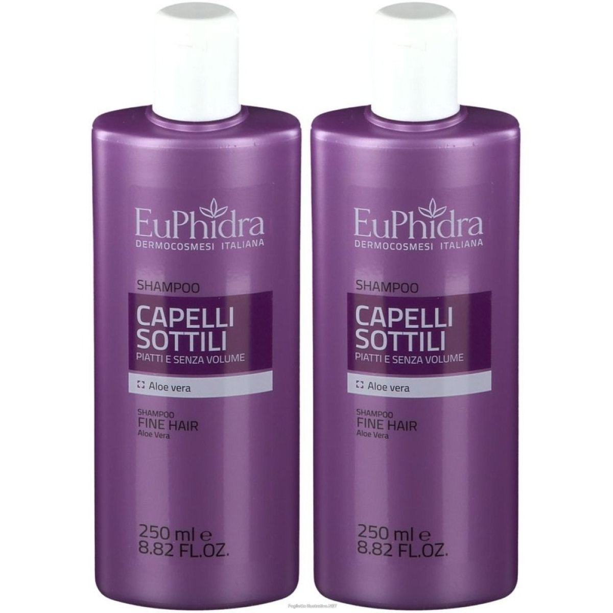 Acquista Online euphidra shampoo capelli sottili set da 2 2x250 ml e Cerca l'offerta più bassa