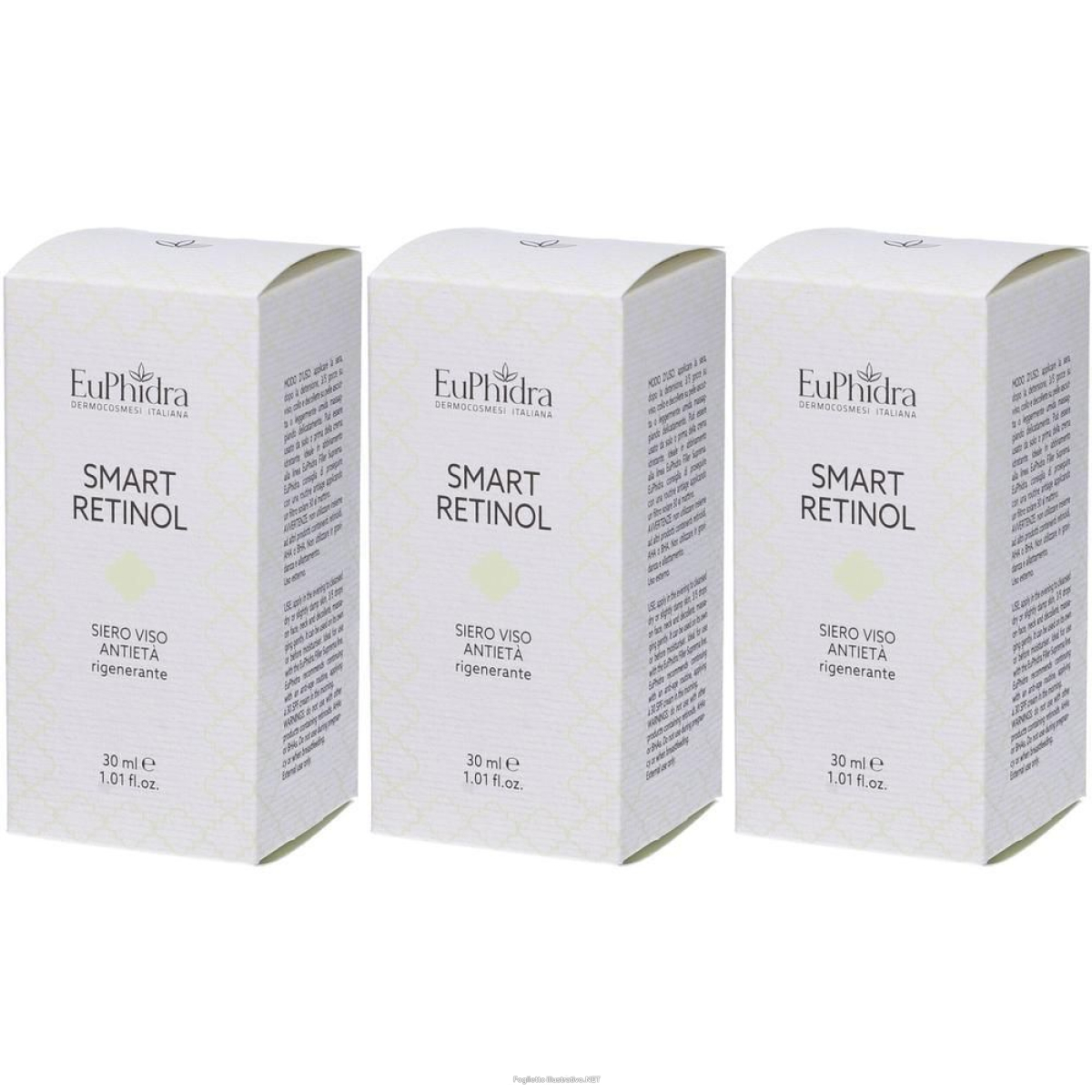 Acquista Online euphidra smart retinol siero viso antietà 3x30 ml e Cerca l'offerta più bassa
