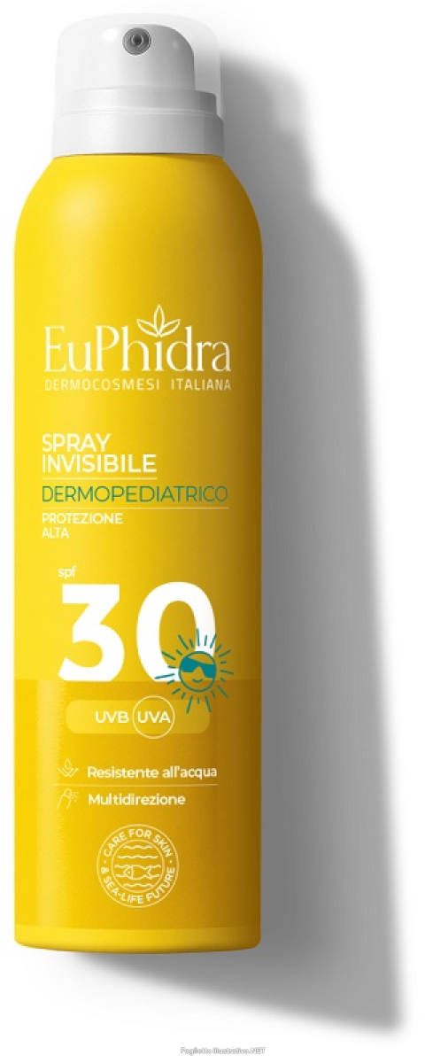 Acquista Online euphidra spray solare invisibile dermopediatrico spf 30 per bambini pelle delicata e Cerca l'offerta più bassa
