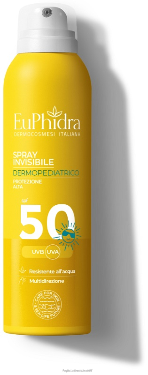 Acquista Online euphidra spray solare invisibile dermopediatrico spf 50+ per bambini per pelle delicata e Cerca l'offerta più bassa