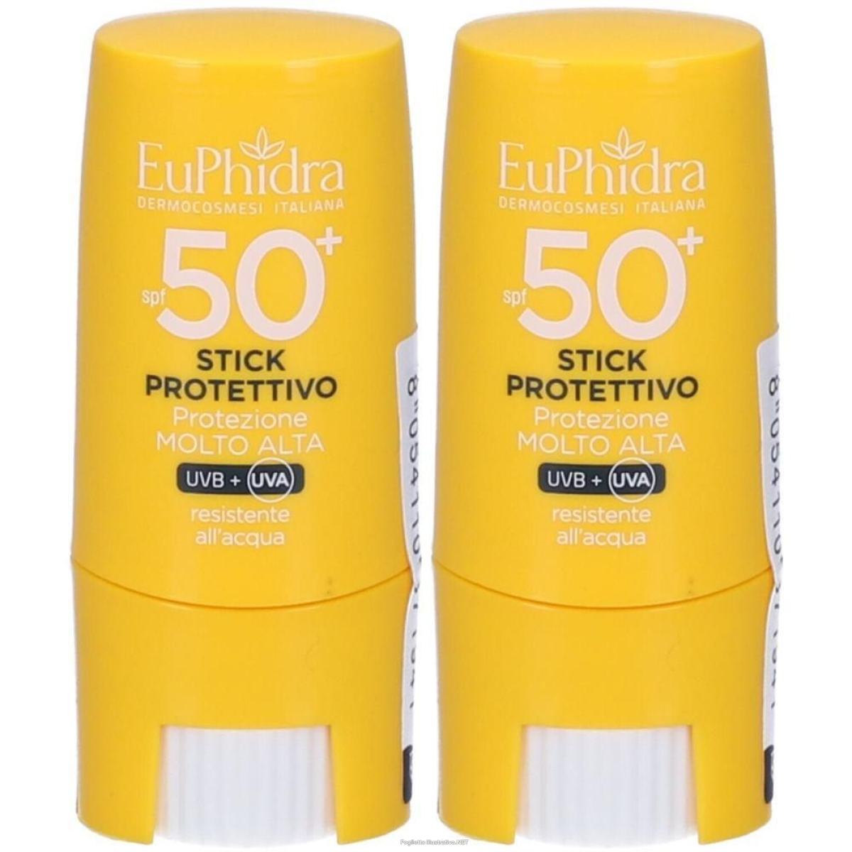 Acquista Online euphidra stick protettivo 50+ 2x8 ml e Cerca l'offerta più bassa