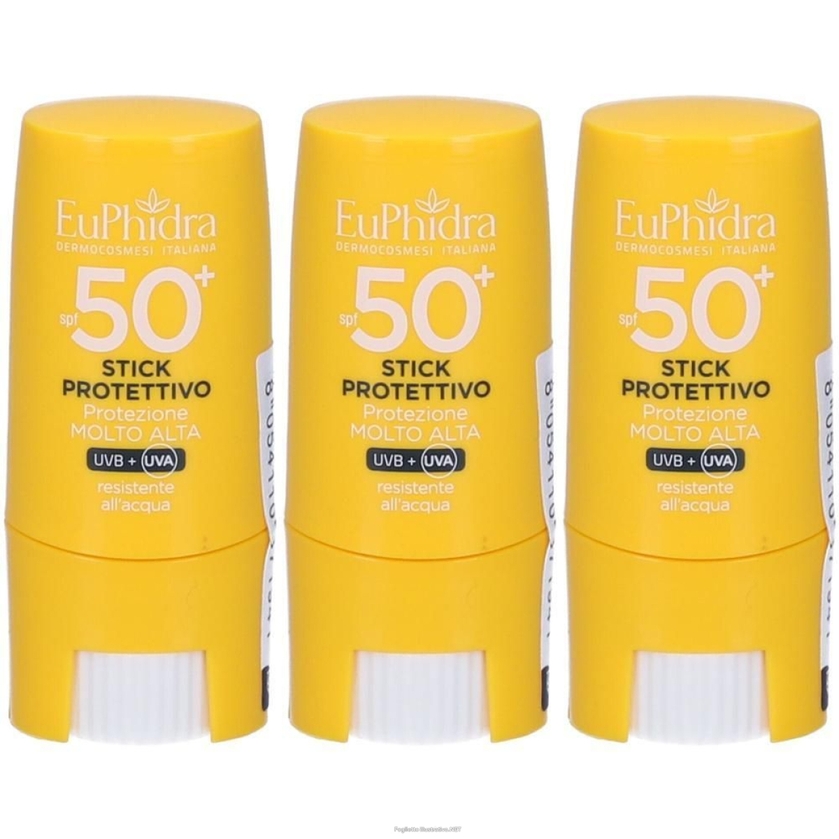 Acquista Online euphidra stick protettivo 50+ 3x8 ml e Cerca l'offerta più bassa