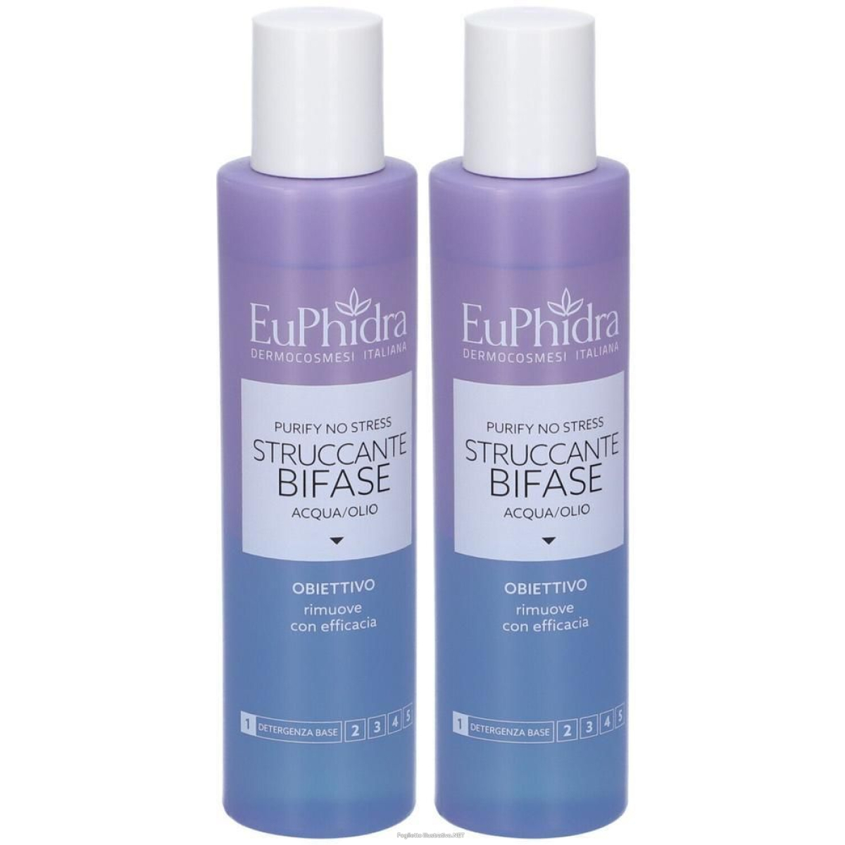 Acquista Online euphidra struccante bifase purify no stress 2x150 ml e Cerca l'offerta più bassa