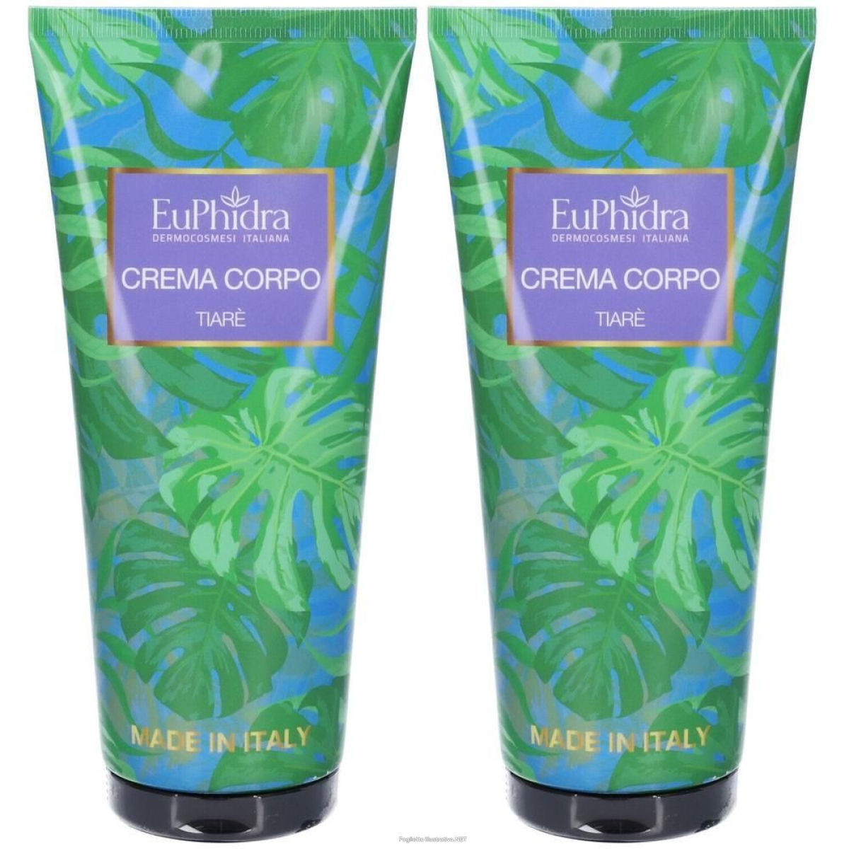 Acquista Online euphidra tiaré crema corpo 2x200 ml e Cerca l'offerta più bassa