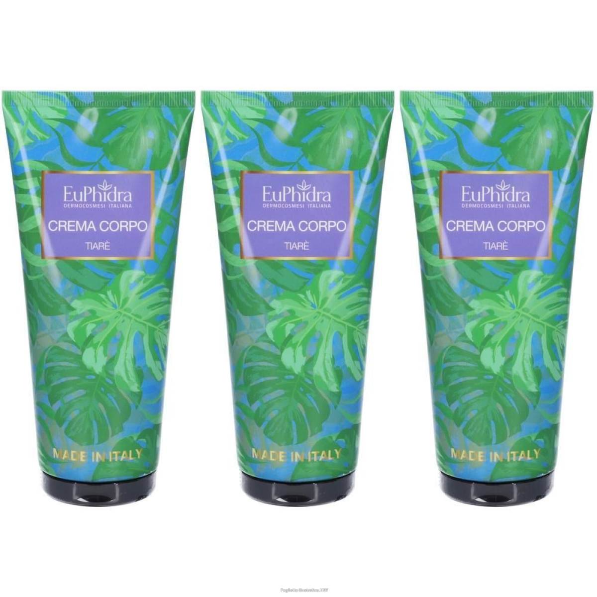 Acquista Online euphidra tiaré crema corpo 3x200 ml e Cerca l'offerta più bassa