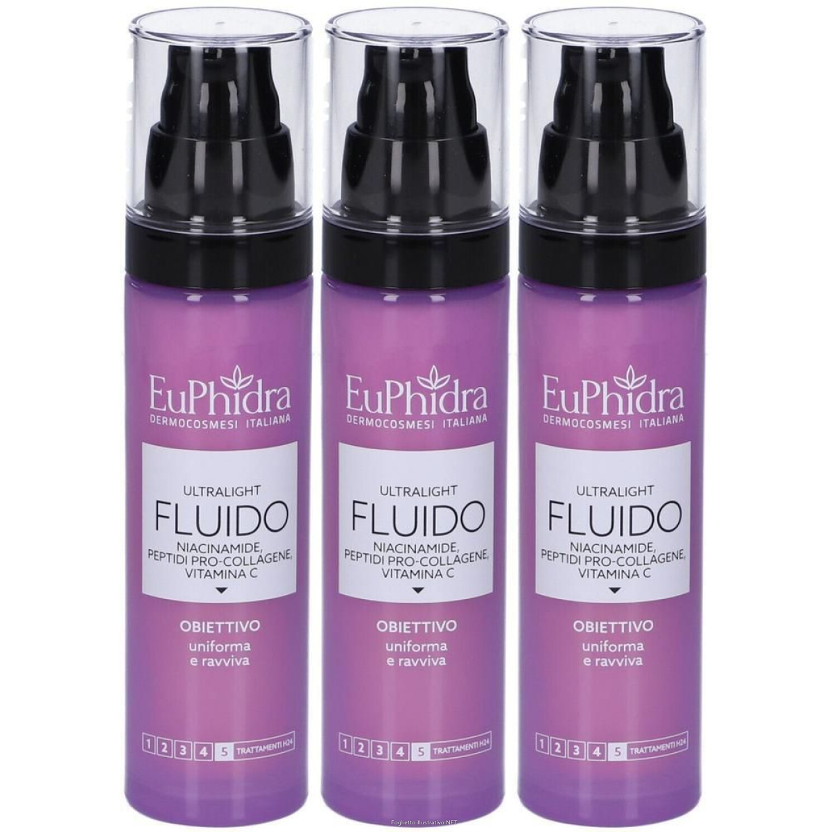 Acquista Online euphidra ultralight fluido niacinamide 3x50 ml e Cerca l'offerta più bassa