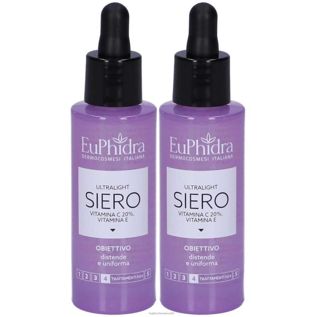 Acquista Online euphidra ultralight siero vitamina c 2x30 ml e Cerca l'offerta più bassa