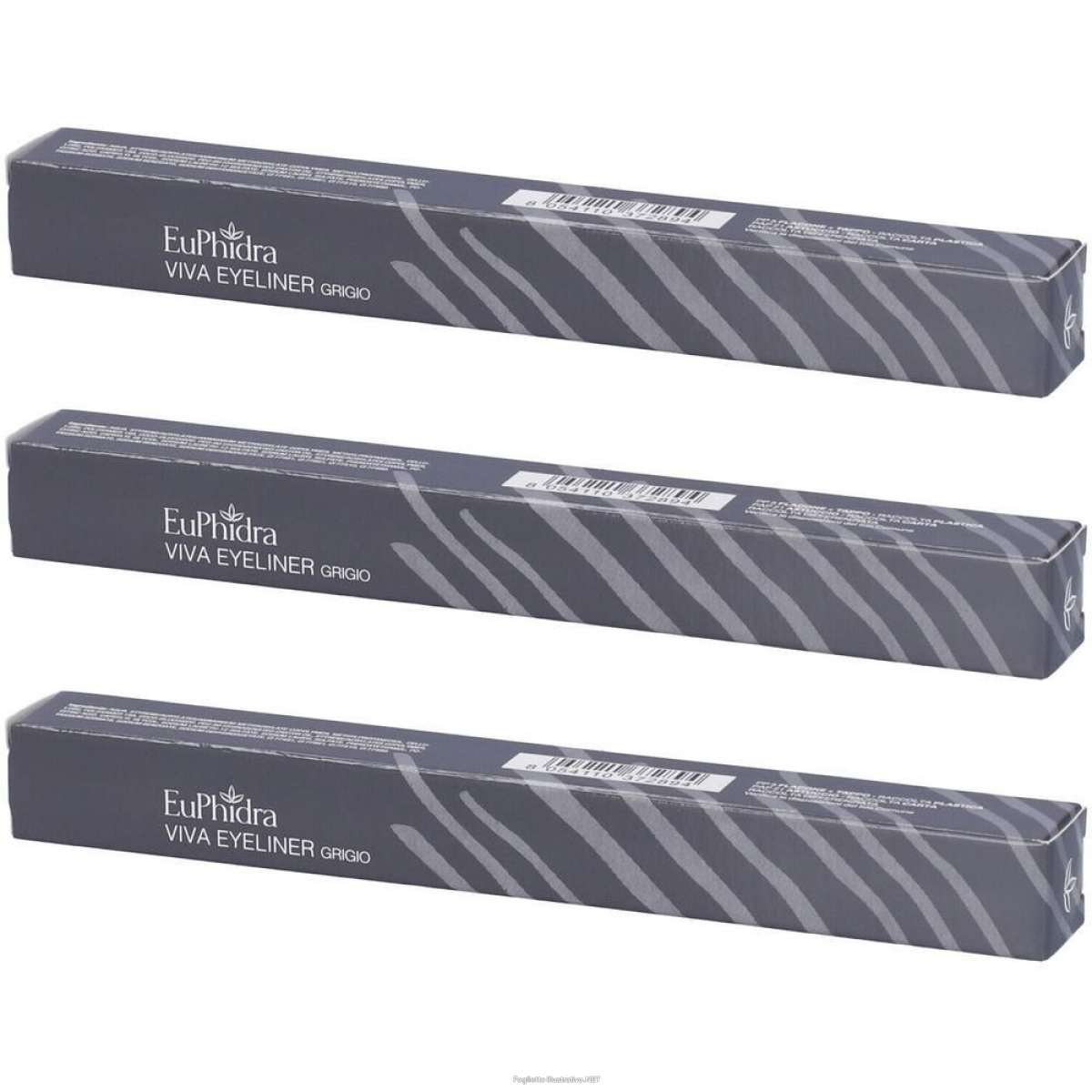Acquista Online euphidra viva eyeliner grigio 3x1,8 g e Cerca l'offerta più bassa