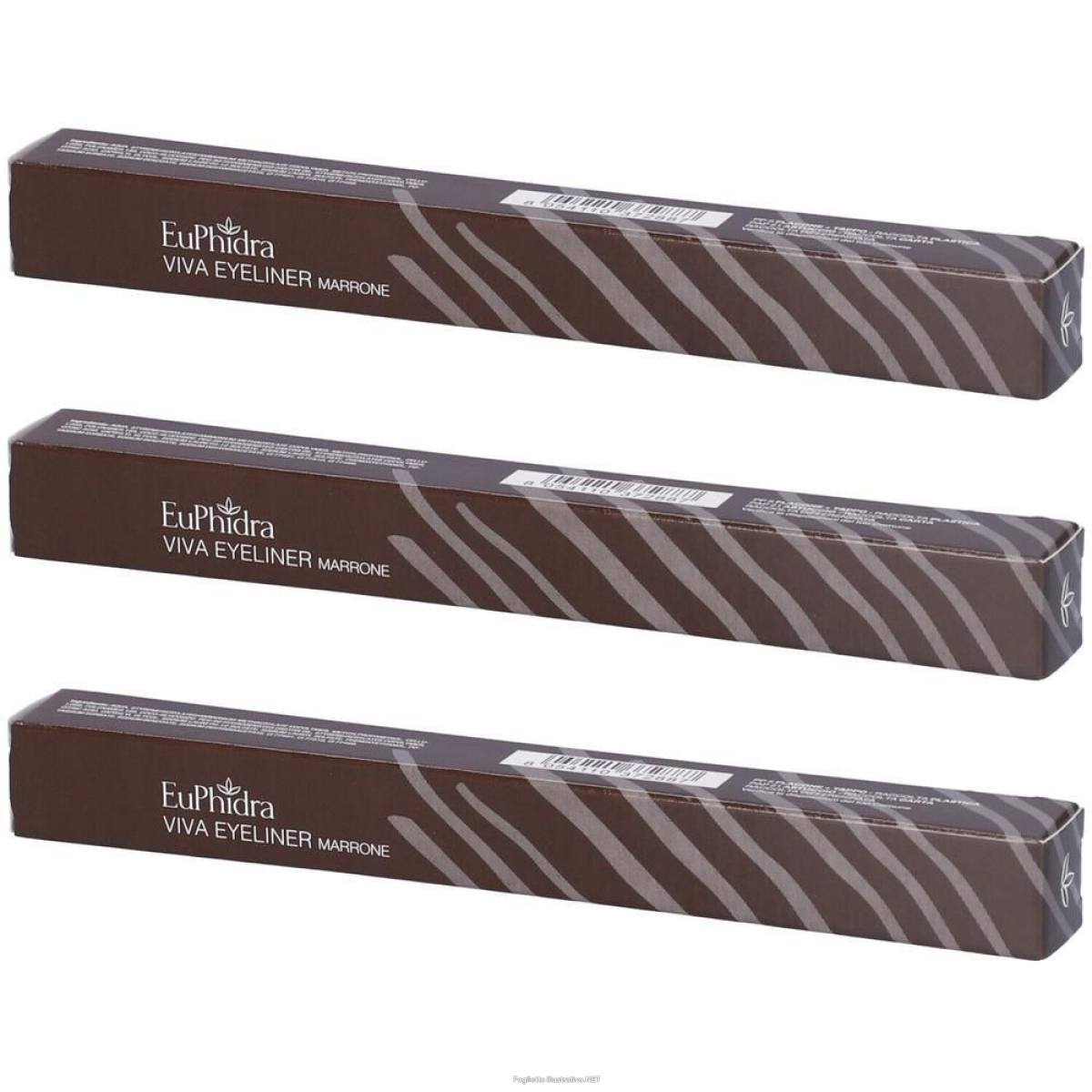 Acquista Online euphidra viva eyeliner marrone 3x1,8 g e Cerca l'offerta più bassa