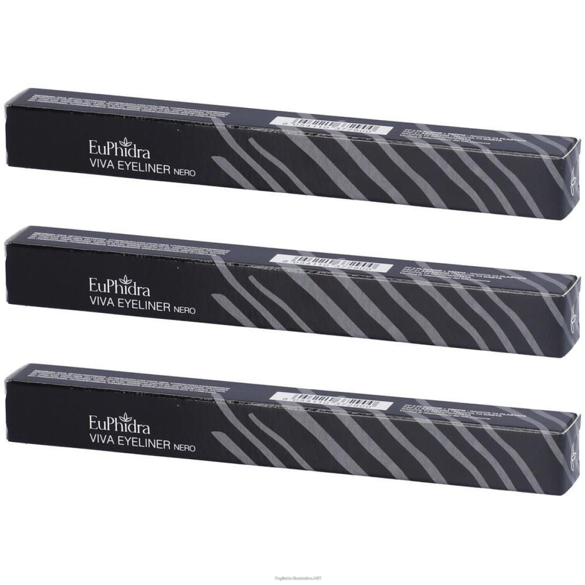 Acquista Online euphidra viva eyeliner nero 3x1,8 g e Cerca l'offerta più bassa